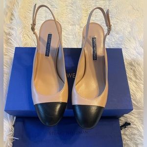 STUART WEITZMAN
Milla Leather Slingback Pumps
